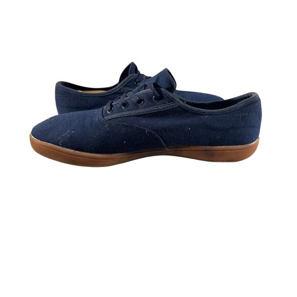 WHITIN Men’s W87 Minimalist Barefoot Navy Blue Canvas Sneakers Size 42 US 9.5 - Picture 7 of 9